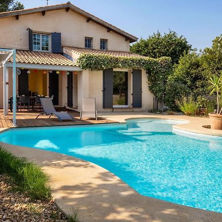 Villa Lumineuse Avec Piscine Chambres Ou Villa Saint-Georges-d'Orques Luaran gambar
