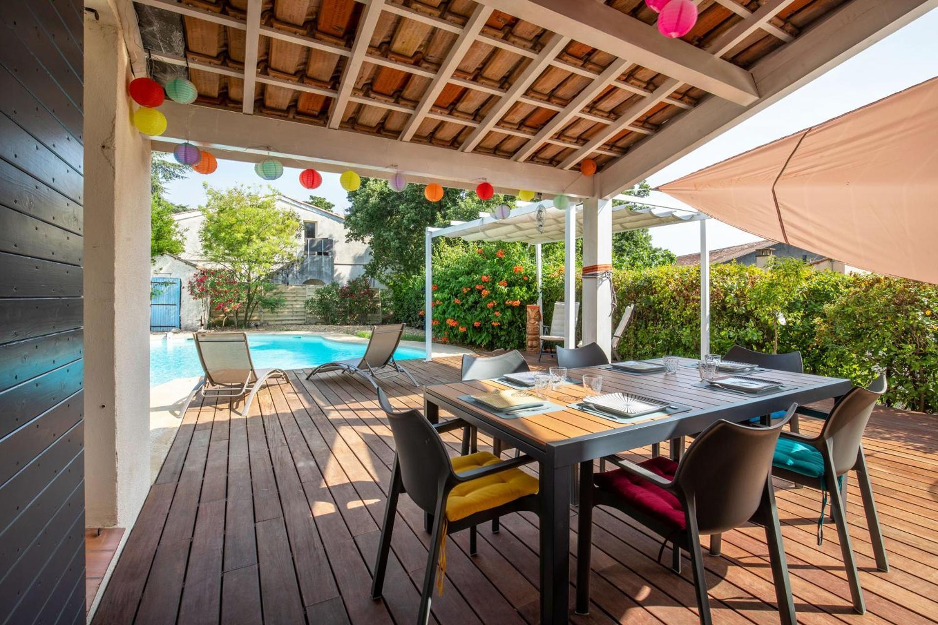 Villa Lumineuse Avec Piscine Chambres Ou Villa Saint-Georges-d'Orques Luaran gambar
